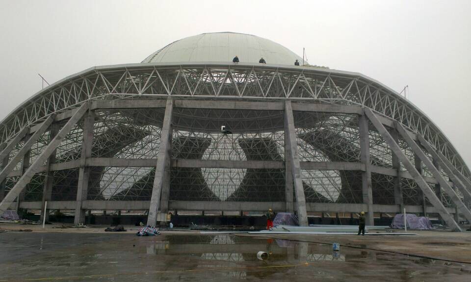 唐山温泉馆网架工程